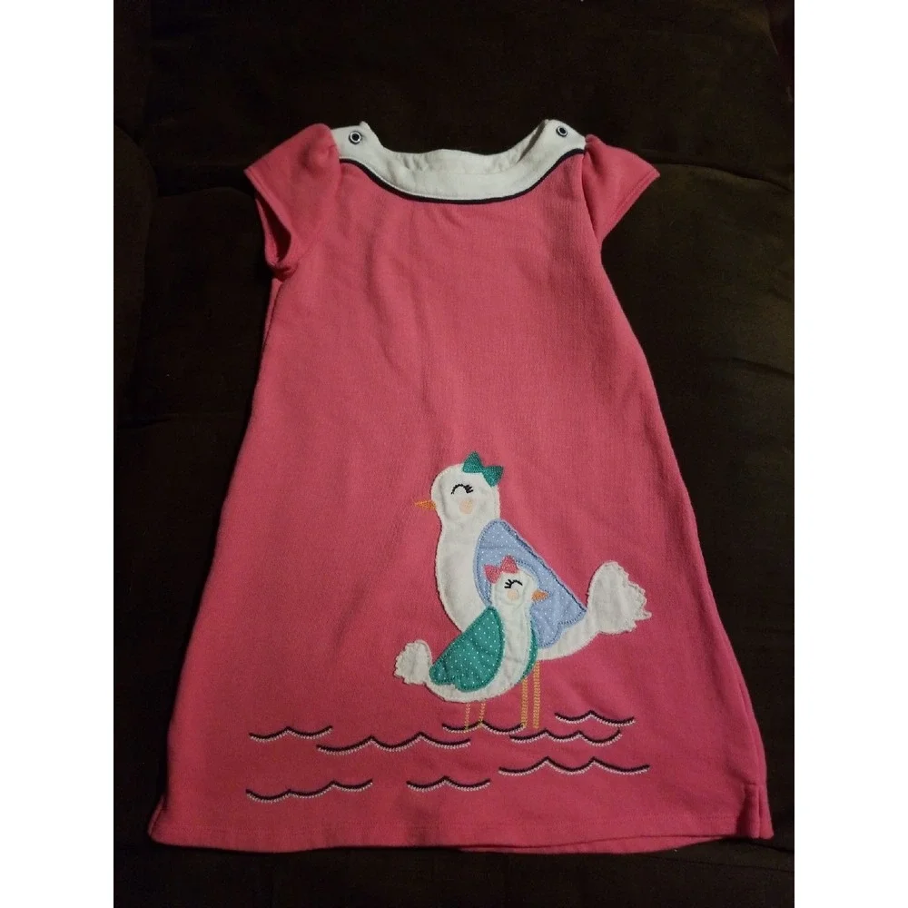 Gymboree shore to love bird dress 4t